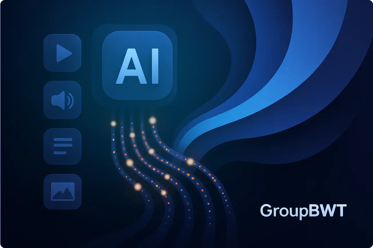 GroupBWT extract data from video and multimedia precision visualization