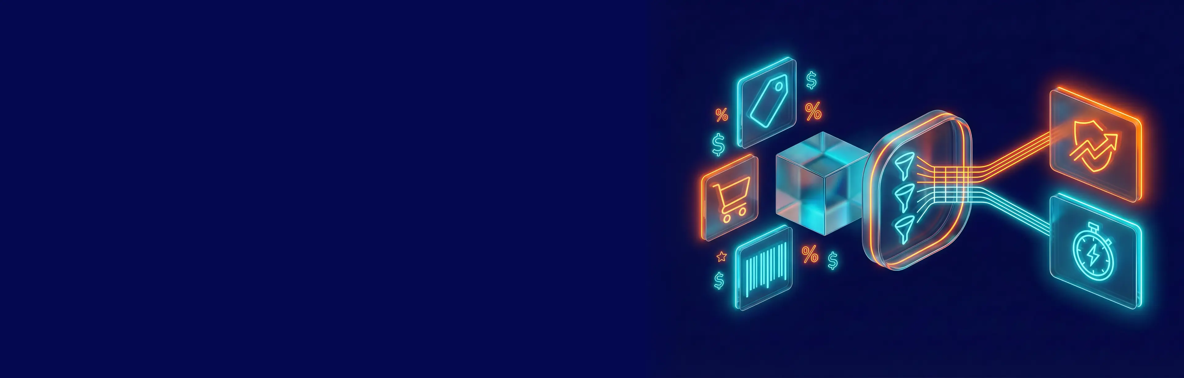 Data extraction for retail hero showing decision-ready signals like price, stock, promos, reviews, and MAP delivered on schedule