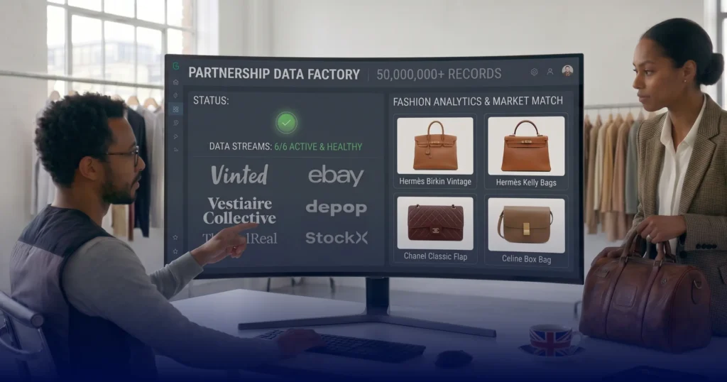 Fashion Resale Marketplace Scraping: From One Vendor API to Six Live Marketplaces — UK Fashion-Tech Startup Case Study
