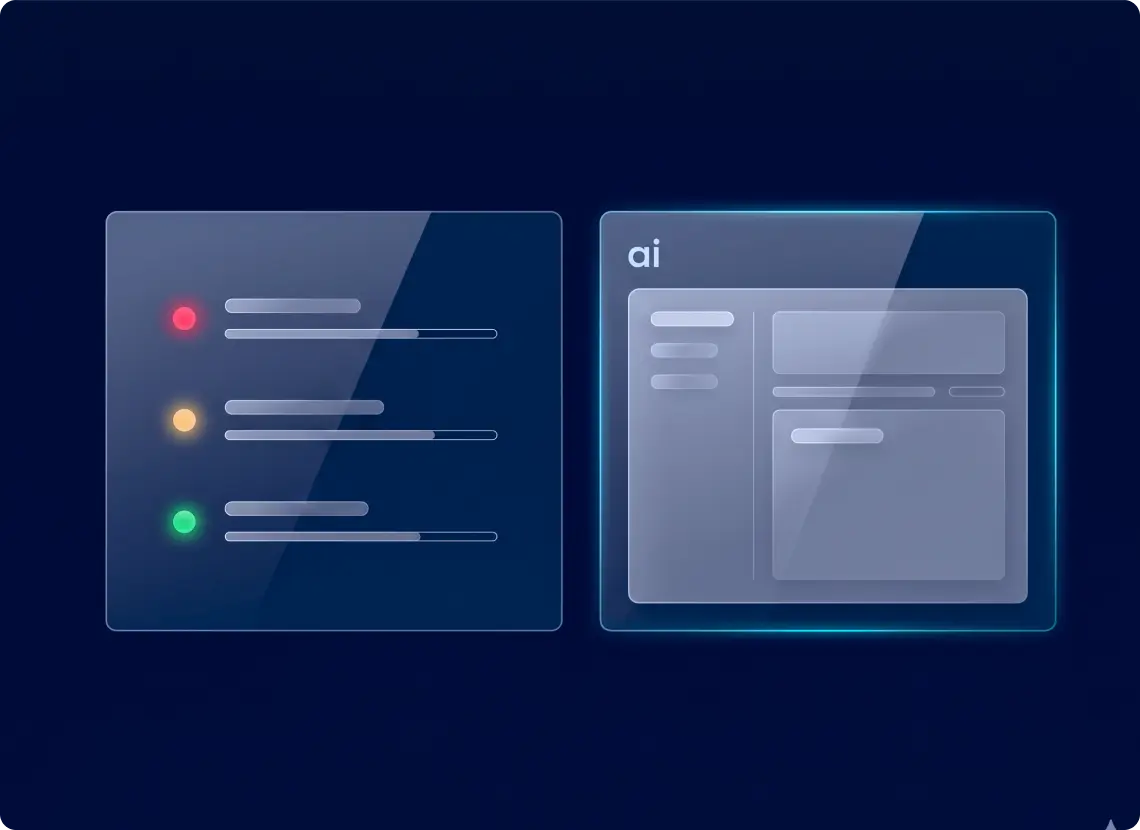 Rejected internal mock-up under tight executive pre-sale deadline
