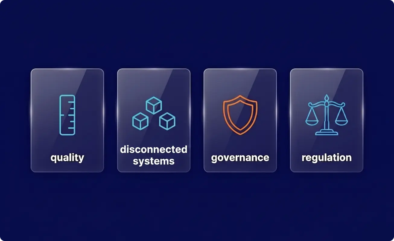 Why AI Projects Stall — Four Data-Readiness Failure Modes four failure modes that derail AI projects before launch