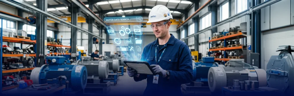 Engineering Data Search for Motor Manufacturing