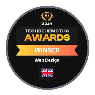 GroupBWT recognized as TechBehemoths awards 2024 winner in Web Design, UK