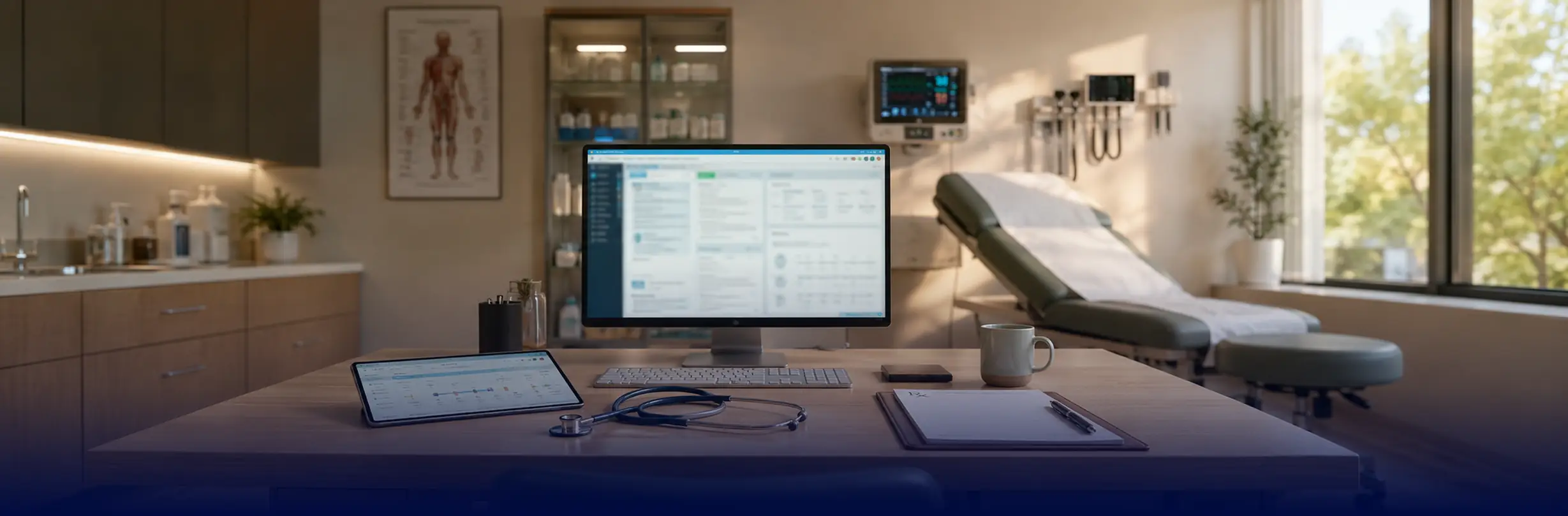 AI Agents for Clinical Documentation at a Multi-Clinic Healthcare Network
